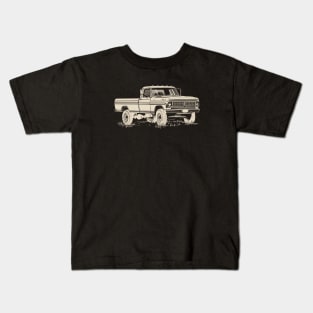 70's ford f 150 Kids T-Shirt